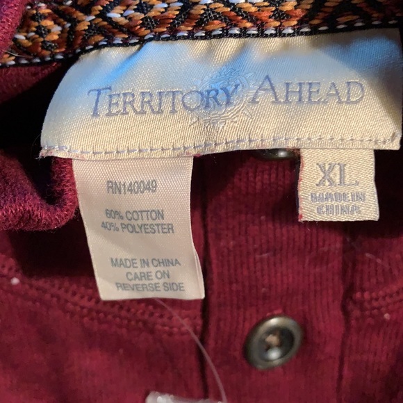 The Territory Ahead Sweaters Territory Ahead Mens Henley Long